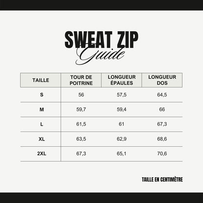 Cherry Bloom - Sweat à capuche Zippé