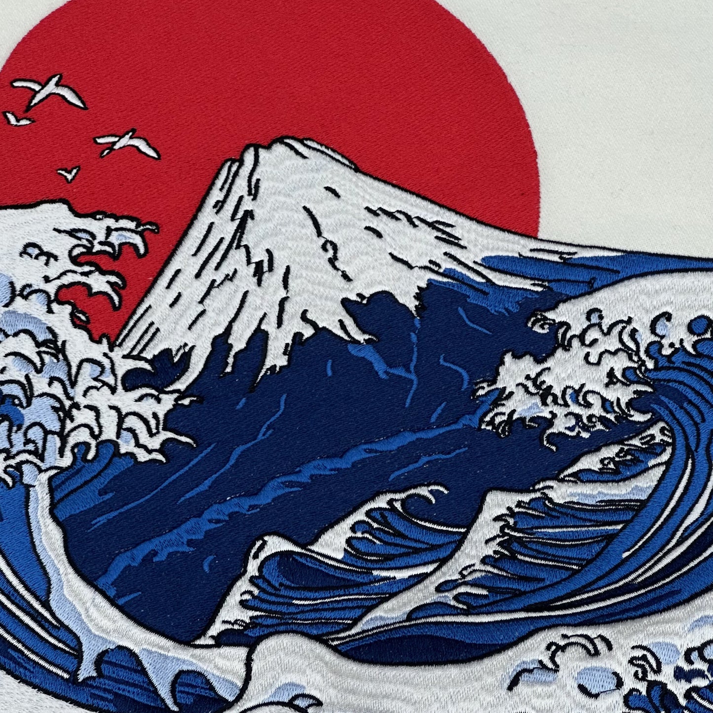 Shinkai no Fuji - Sweat à capuche Oversize