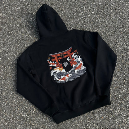 [PRÉCOMMANDE] - Yume No Torii - Sweat à capuche Oversize