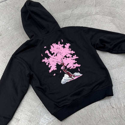 Cherry Bloom - Sweat à capuche Zippé